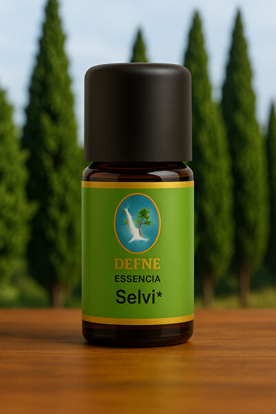NU-KA DEFNE ESSENCIA زيت السرو العطري النقي العضوي 100%، 5 مل