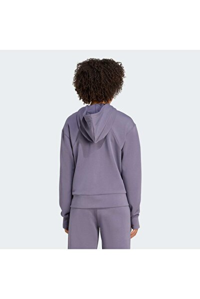 adidas Σχεδιασμένο μπλουζάκι με κουκούλα με φερμουάρ για προπόνηση