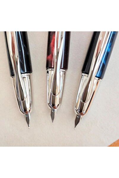Pilot Capless SE pen, black marbled, medium tip