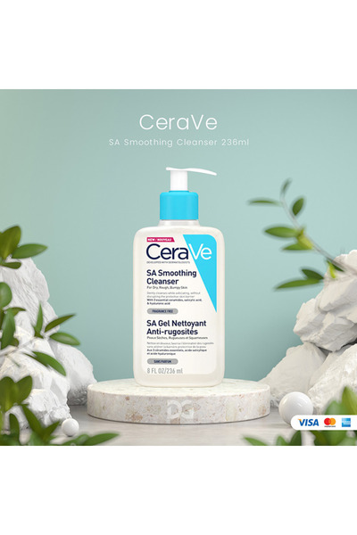 CeraVe منظف الوجه والجسم المنعم بحمض الساليسيليك من إس إيه - 237 مل