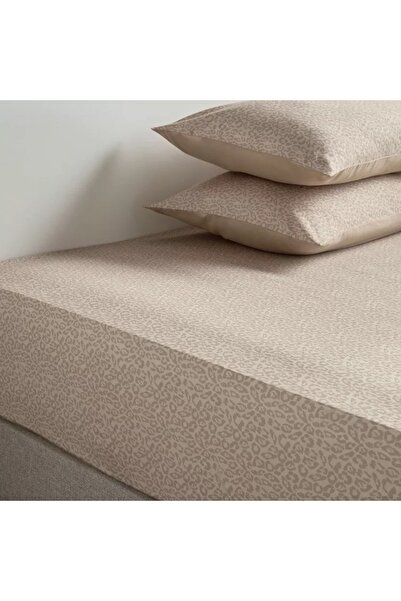 Home Centre Roberto Cavalli Leopard Cotton King Fitted Sheet - 180x205 cm
