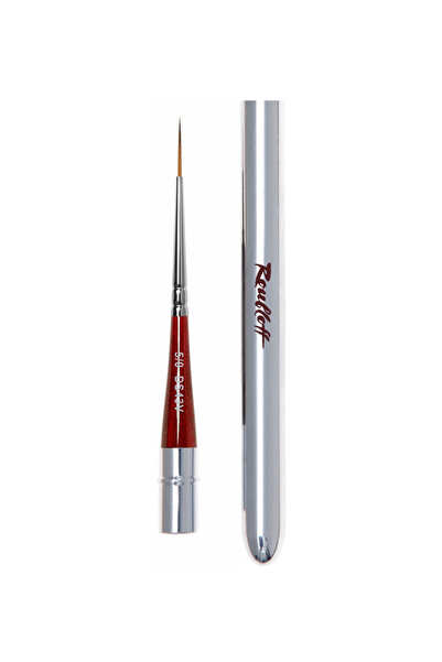 Roubloff DS43V-5/0 Kapaklı ve Katlanır Tırnak Tasarım ve Nailart "Striper" Fırçası