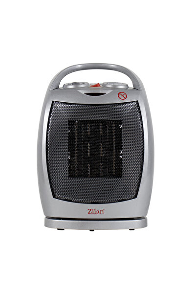 Zilan Aeroterma Ceramica, Putere 1500W, 2 trepte de reglare temperatura+aer rece, Termostat reglabil, Sist