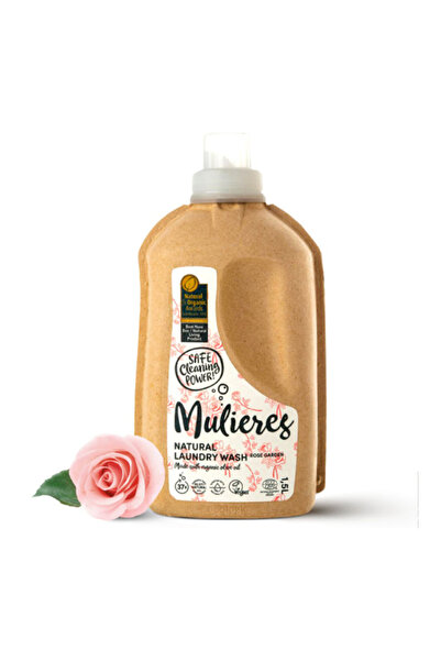 Mulieres Laundry detergent with 99% natural ingredients Rose Garden (1.5L),