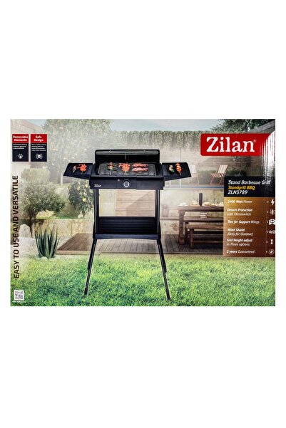 Zilan Electric Grill with Stand / ZLN 3789 ZLN3789