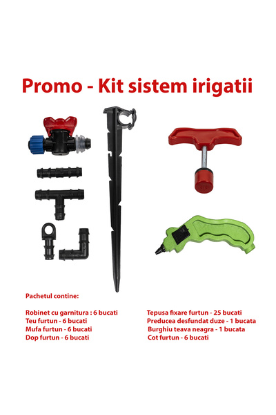 Z-Tools Комплект аксесоари за маркучи за капково напояване SET30056