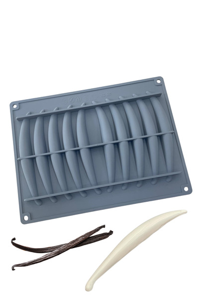 PASTRY PLANET Professional Vanilla & Stick Bar Silicone Mold (30X40)