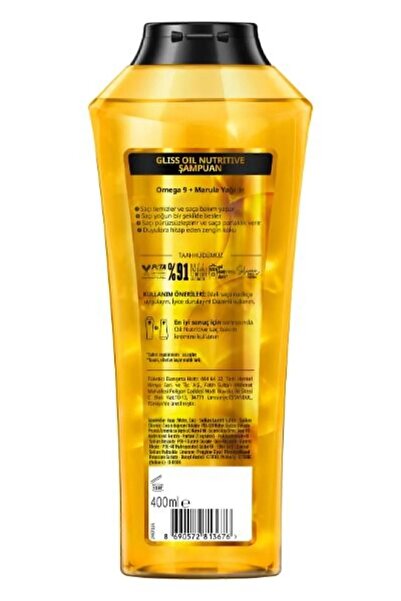 Gliss Set de 2 x 400 ml - Șampon nutritiv cu ulei