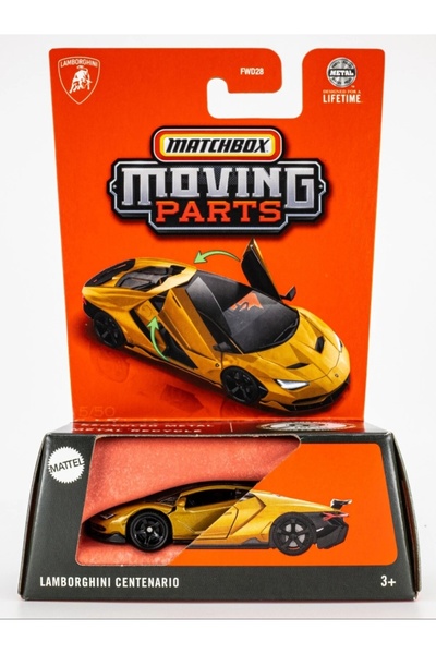 HOT WHEELS Matchbox Moving Parts 1/64 Lamborghini Centenario Kapıları Açılır ...