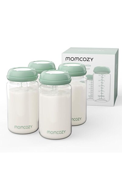Momcozy Natural Baby Bottle BPA Free Breast Milk Container Storage Collection...