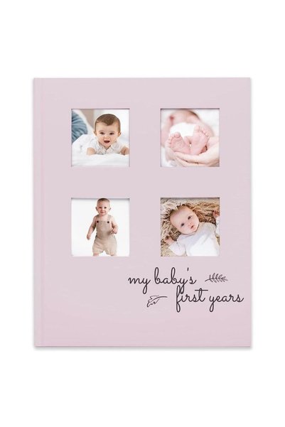 KeaBabies - Sketch Baby Memory Book - Mist Pink
