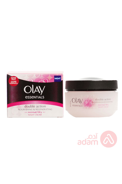 OLAY كريم أساس مزدوج المفعول NRML DRY NIGHT CR 50M