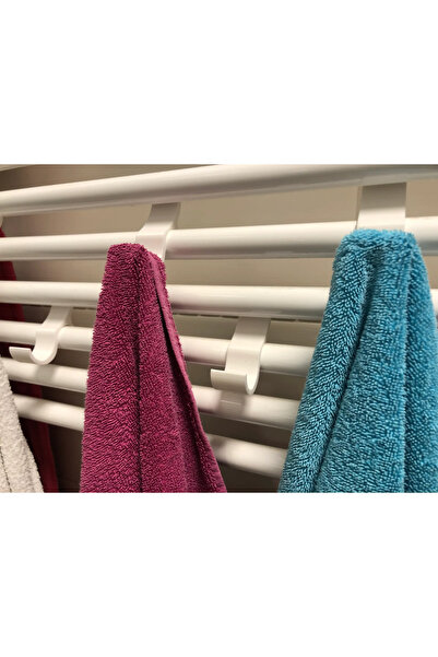 SORA DESIGN حامل مناشف عملي للرادياتير - منظم للحمام والمطبخ (قطعة واحدة)