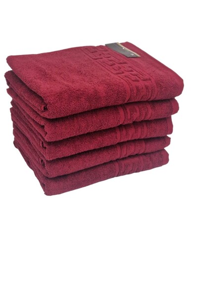 Kotonia Home Home Hotel Towel - Greek Border, 100% Cotton, 70x130 cm
