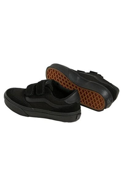 Vans Brooklyn Ls V Young Black Sports Shoes Vn000Dbrbka1