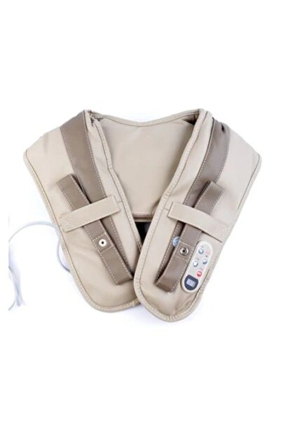 FOXMAG24 Aparat de masaj pentru umeri și gât, vibrații intense cu variații de program, relaxare și ameliorare a durerii