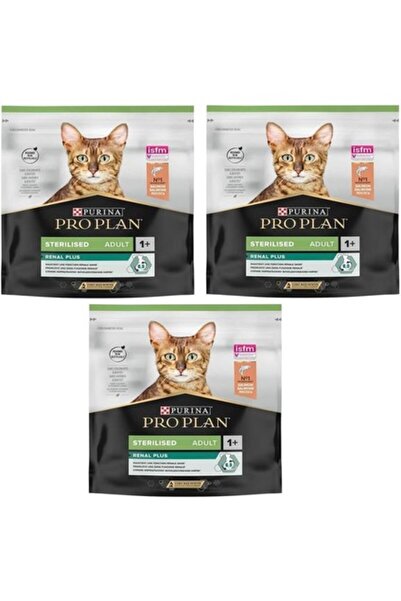 Pro Plan Proplan Sterilised Somon Kısır Kedi Maması 400 gr*3 adet