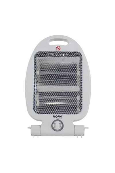 Zilan Radiator portabil din cuarț cu 2 tuburi de cuarț, 2 niveluri de încălzire, sistem de protecție anti-înclinare, 800W /
