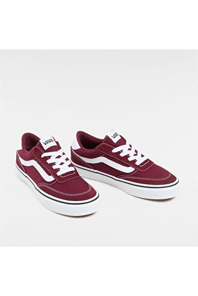 Vans Brooklyn Ls Claret Red Women's Sneaker Vn000D7U4Qu1