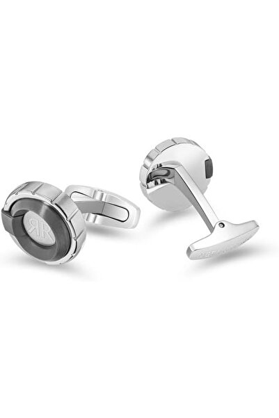 Cerruti 1881 Rocco Grey Stainless Steel Cufflink for Men