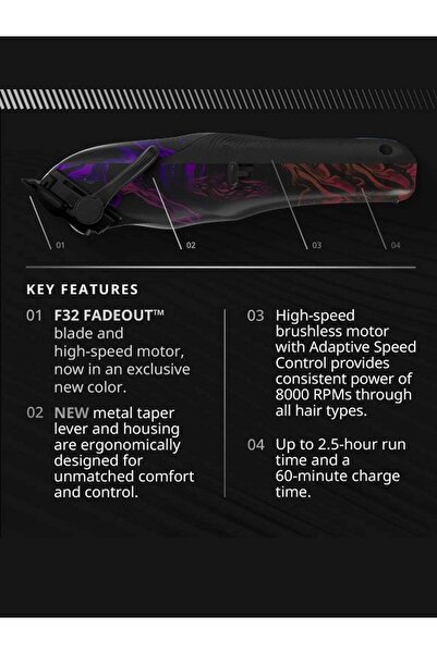 Wahl Vapor™ Cordless Clipper- 5 Star Series - Limited Edition