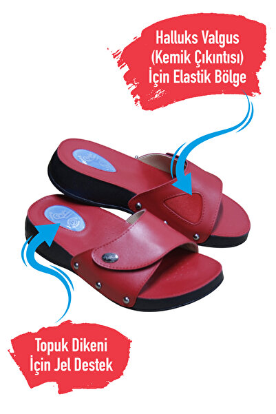 STYLE COMFORT Anatomik Halluks Ve Topuk Dikeni Terliği Kemik Çıkıntısı Terliği