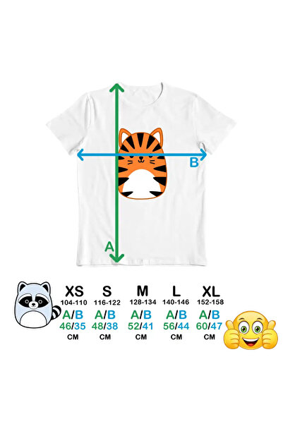 OEM Kids Boys' Squishmallows Jungle Tiger T-Shirt