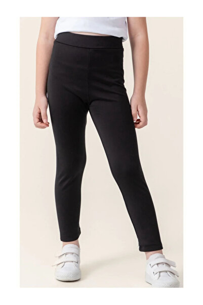 QUEEN KİDS ملابس داخلية للفتيات من كوين كيدز 4204-002، بنطلون ضيق أسود