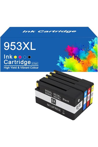 HP YA-DE MUADİL BEYAZ KUT 953XL Pro 7720 7730 7740 8210 8216 8218 8702 8710 8...