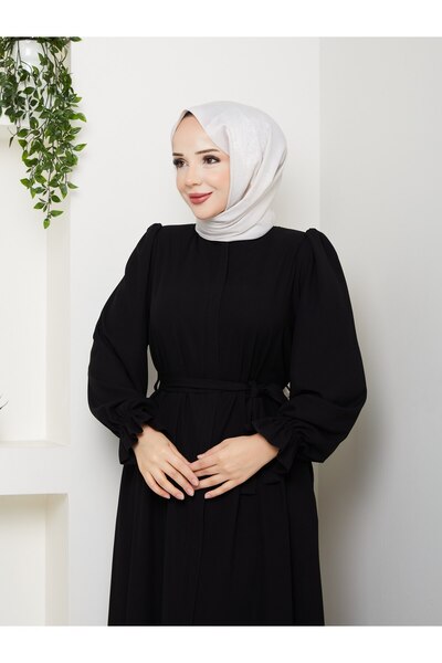 Mor Menekşe Papatya Model Ferace