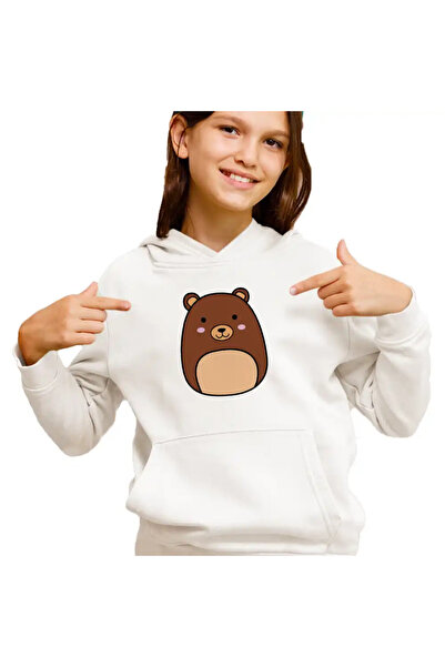 OEM Hanorac Copii Fete Squishmallows Urs Brun