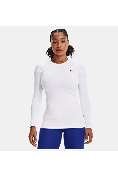 Under Armour Kadın UA CG Authentics Bisiklet Yaka Uzun Kollu T-shirt 1368701-100