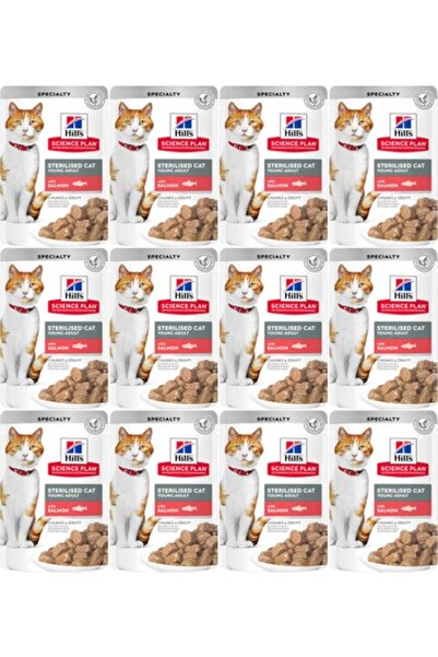 Hill's Science Plan Somonlu Kısırlaştırılmış Sterilised Yetişkin Yaş Kedi Mam...