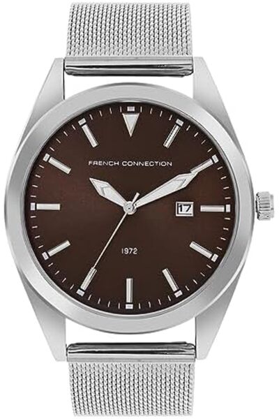 French Connection Spring-Summer 2023 Analog Brown Dial Men's Watch - FCN00059D