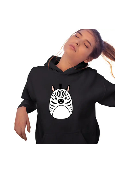 OEM Women's Sweatshirt Squishmallows Zebra Africa