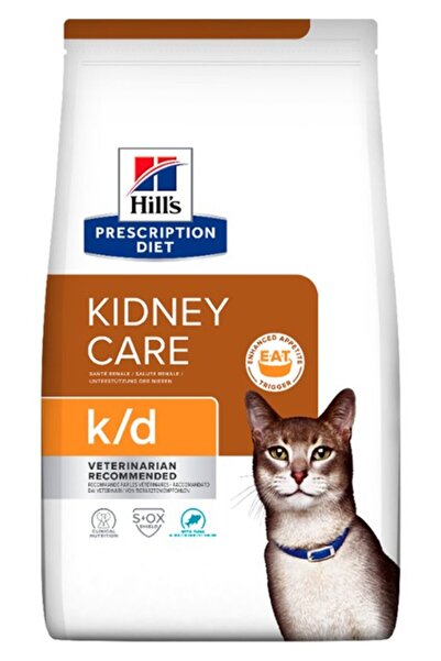Hill's Prescription Diet Kidney Care K/d Ton Balıklı Kedi Kuru Maması 1.5 kg