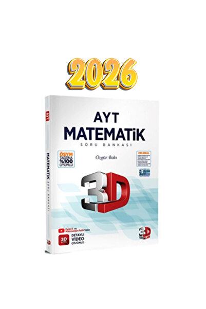 3D Yayınları 3d ayt matematik soru bankası güncel baskı