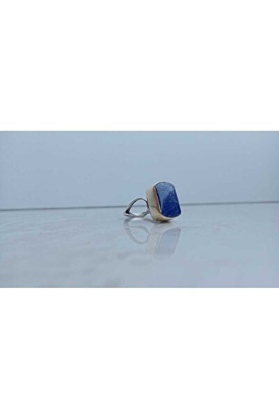 GÜMÜŞ Papila Silver Lapis Lazuli Tasarım Yüzük