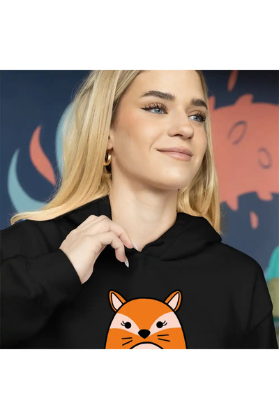 OEM Women's Hoodie Squishmallows Squad Fox