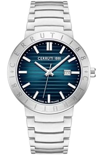 Cerruti 1881 Filiano Analog Watch For Men Sapphire Coated Flat Glass And Stai...