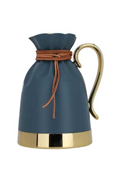 Everest Balqis Thermos, 1 liter, thermal glass inner shell, plastic outer shell - blue