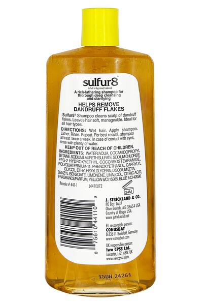 Sulfur 8 Anti-Dandruff Purifying Shampoo 340ml