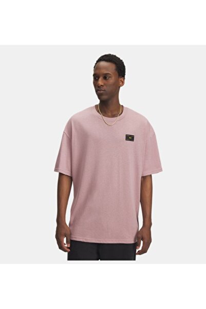 Under Armour Erkek UA Heavyweight Woven Label Kısa Kollu T-Shirt 6005668-673