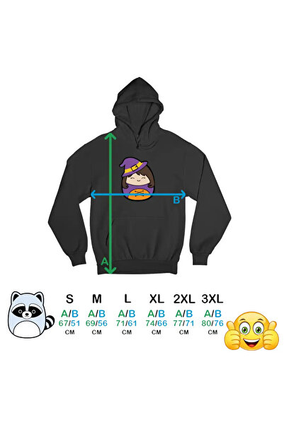 OEM Men's Hoodie Squishmallows Halloween Witch
