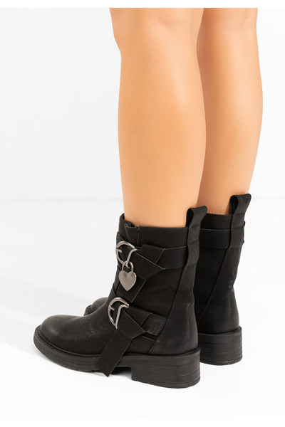 B T Shoes Women's black Hettia high boots