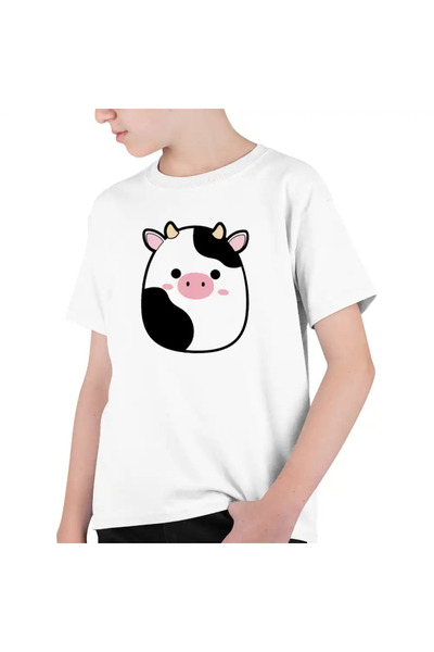 OEM Tricou Copii Baieti Squishmallows Vacuta Connor