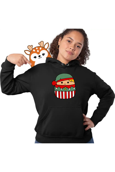 OEM Women's Sweatshirt Squishmallows Christmas Elf