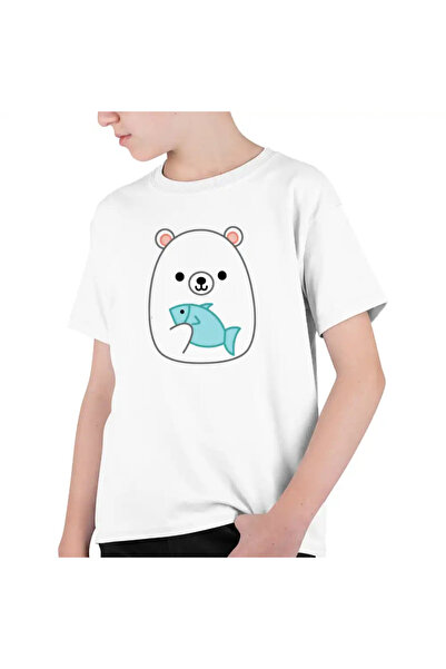 OEM Tricou Copii Baieti Squishmallows Urs Polar Fram