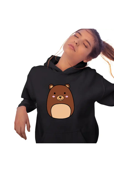 OEM Women's Sweatshirt Squishmallows Brown Bear