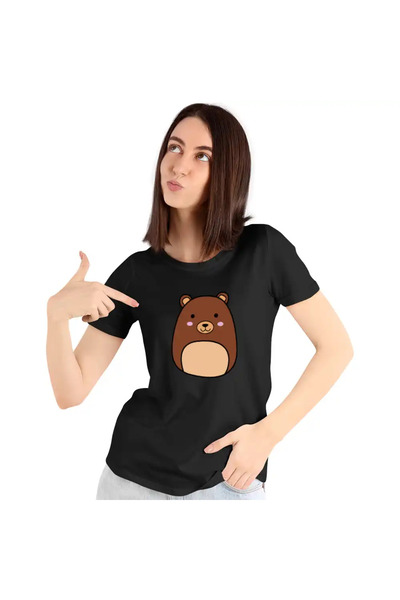 OEM Women's T-shirt Squishmallows Brown Bear